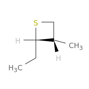 Thietane, 2-ethyl-3-methyl-, cis-
