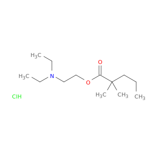 Pentanoic acid,2,2-dimethyl-, 2-(diethylamino)ethyl ester, hydrochloride (1:1)