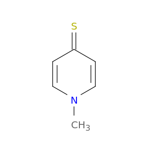 4(1H)-Pyridinethione, 1-methyl-