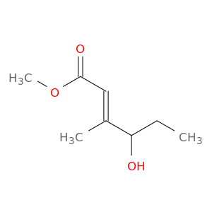 2-Hexenoic acid, 4-hydroxy-3-methyl-, methyl ester, (E)-