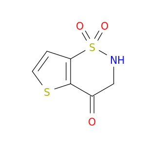 2H-Thieno[2,3-e][1,2]thiazin-4(3H)-one 1,1-dioxide