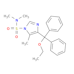 1H-Imidazole-1-sulfonamide, 4-(ethoxydiphenylmethyl)-N,N,5-trimethyl-