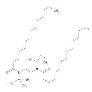 Tetradecanamide, N,N'-1,2-ethanediylbis[N-(1,1-dimethylethyl)-