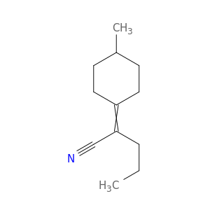 Pentanenitrile, 2-(4-methylcyclohexylidene)-