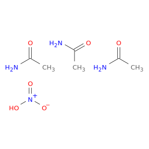 Acetamide, nitrate (3:1)