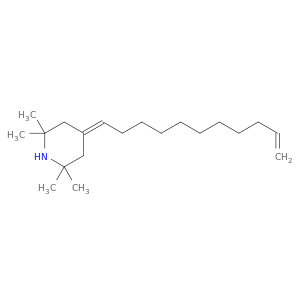 Piperidine, 2,2,6,6-tetramethyl-4-(10-undecenylidene)-