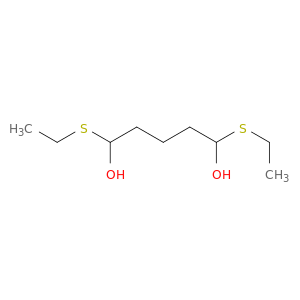 1,5-Pentanediol, 1,5-bis(ethylthio)-