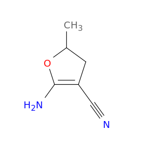 3-Furancarbonitrile, 2-amino-4,5-dihydro-5-methyl-
