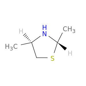 Thiazolidine, 2,4-dimethyl-, trans-