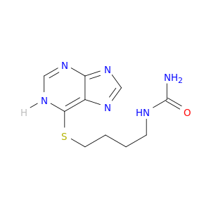 Urea, [4-(1H-purin-6-ylthio)butyl]-