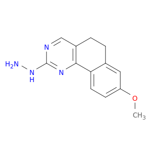 2-肼-5,6-二氢-8-甲氧基苯[H]喹唑啉
