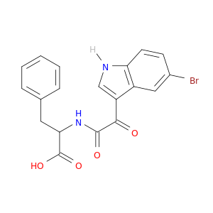 DL-Phenylalanine, N-[(5-bromo-1H-indol-3-yl)oxoacetyl]-