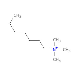 1-Heptanaminium, N,N,N-trimethyl-