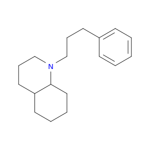 Quinoline, decahydro-1-(3-phenylpropyl)-