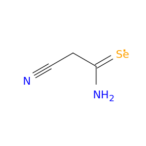 Ethaneselenoamide, 2-cyano-