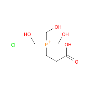 Phosphonium, (2-carboxyethyl)tris(hydroxymethyl)-, chloride