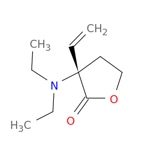 (3S)-3-diethylamino-3-ethenyl-oxolan-2-one