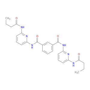1,3-Benzenedicarboxamide, N,N'-bis[6-[(1-oxobutyl)amino]-2-pyridinyl]-