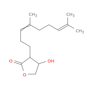 2(3H)-Furanone, 3-(4,8-dimethyl-3,7-nonadienyl)dihydro-4-hydroxy-