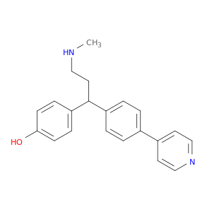 Phenol, 4-[3-(methylamino)-1-[4-(4-pyridinyl)phenyl]propyl]-
