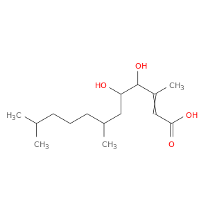 2-Dodecenoic acid, 4,5-dihydroxy-3,7,11-trimethyl-