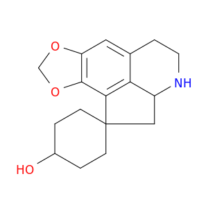 (1α,2'AR,4α)-2'a,3',4',5'-四氢磷脲[环己烷-1,1'(2'H)-环戊基[IJ][1,3]Dioxolo[4,5-g]isoquinolin]-4-ol