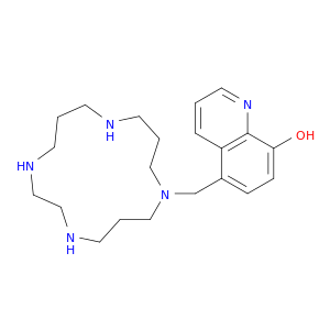 8-Quinolinol, 5-(1,4,8,12-tetraazacyclopentadec-8-ylmethyl)-
