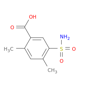 2,4-Dimethyl-5-sulfamoylbenzoic Acid