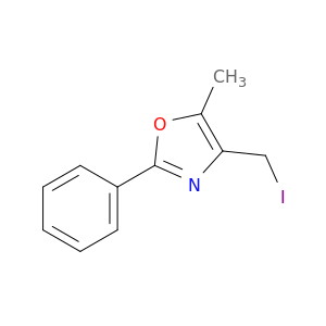 Oxazole, 4-(iodomethyl)-5-methyl-2-phenyl-
