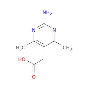 (2-氨基-4,6-二甲基-5-嘧啶基)乙酸