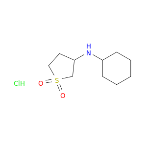 N-环己基四氢-3-噻吩胺-1,1-二氧化物,盐酸盐(1:1)