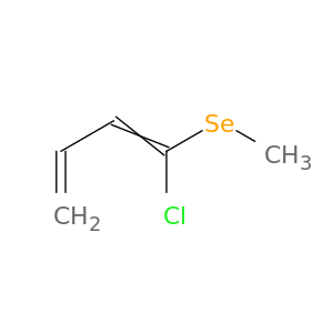 1,3-Butadiene, 1-chloro-1-(methylseleno)-