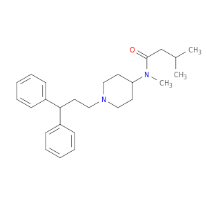 Butanamide, N-[1-(3,3-diphenylpropyl)-4-piperidinyl]-N,3-dimethyl-