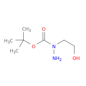 2-(1-[(叔丁氧基)羰基]肼-1-基)乙醇-1-醇