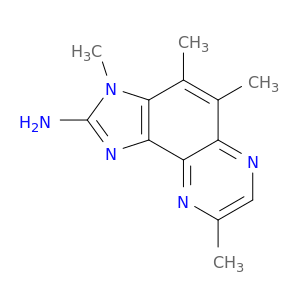 3H-Imidazo[4,5-f]quinoxalin-2-amine,3,4,5,8-tetramethyl-