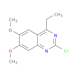 Quinazoline, 2-chloro-4-ethyl-6,7-dimethoxy-