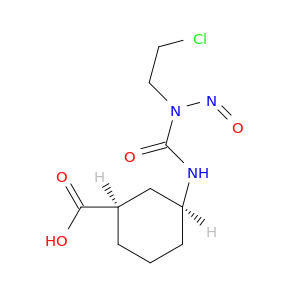 (1r,3s)-3-{[(2-chloroethyl)(nitroso)carbamoyl]amino}cyclohexanecarboxylic acid