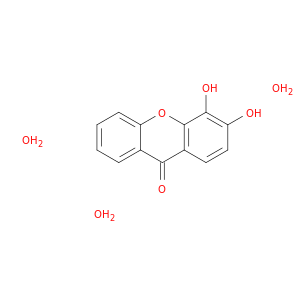 9H-Xanthen-9-one, 3,4-dihydroxy-, trihydrate