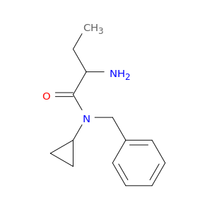 2-Amino-N-benzyl-N-cyclopropylbutanamide