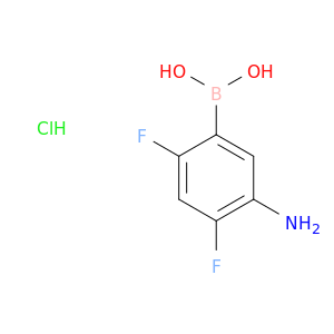 (5-Amino-2,4-difluorophenyl)boronic acid hydrochloride