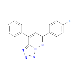 Tetrazolo[1,5-b]pyridazine,6-(4-fluorophenyl)-8-phenyl-
