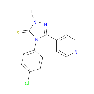 4-(4-Chlorophenyl)-5-(pyridin-4-yl)-4H-1,2,4-triazole-3-thiol