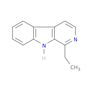 9H-Pyrido(3,4-b)indole, 1-ethyl-