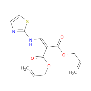 Propanedioic acid, [(2-thiazolylamino)methylene]-, di-2-propenyl ester