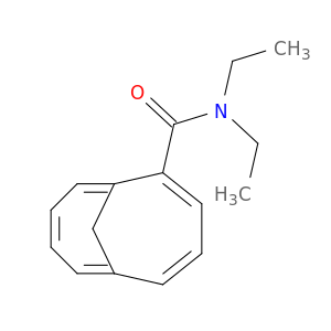 Bicyclo[4.4.1]undeca-1,3,5,7,9-pentaene-2-carboxamide, N,N-diethyl-