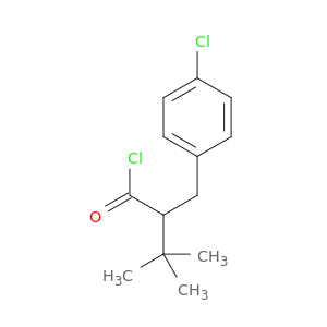 Benzenepropanoylchloride, 4-chloro-a-(1,1-dimethylethyl)-