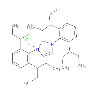 1,3-双(2,6-二(戊-3-基)苯基)-1H-咪唑-3-鎓氯化物