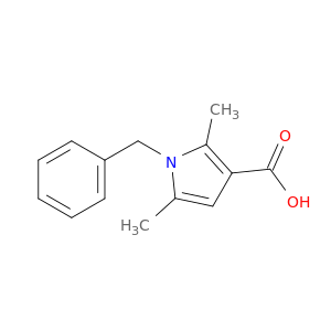 1H-Pyrrole-3-carboxylicacid, 2,5-dimethyl-1-(phenylmethyl)-