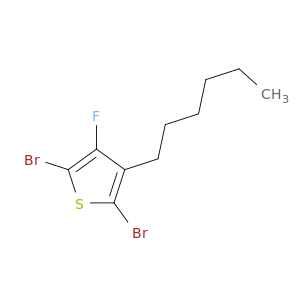 Thiophene, 2,5-dibromo-3-fluoro-4-hexyl-