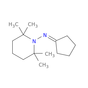 1-Piperidinamine, N-cyclopentylidene-2,2,6,6-tetramethyl-